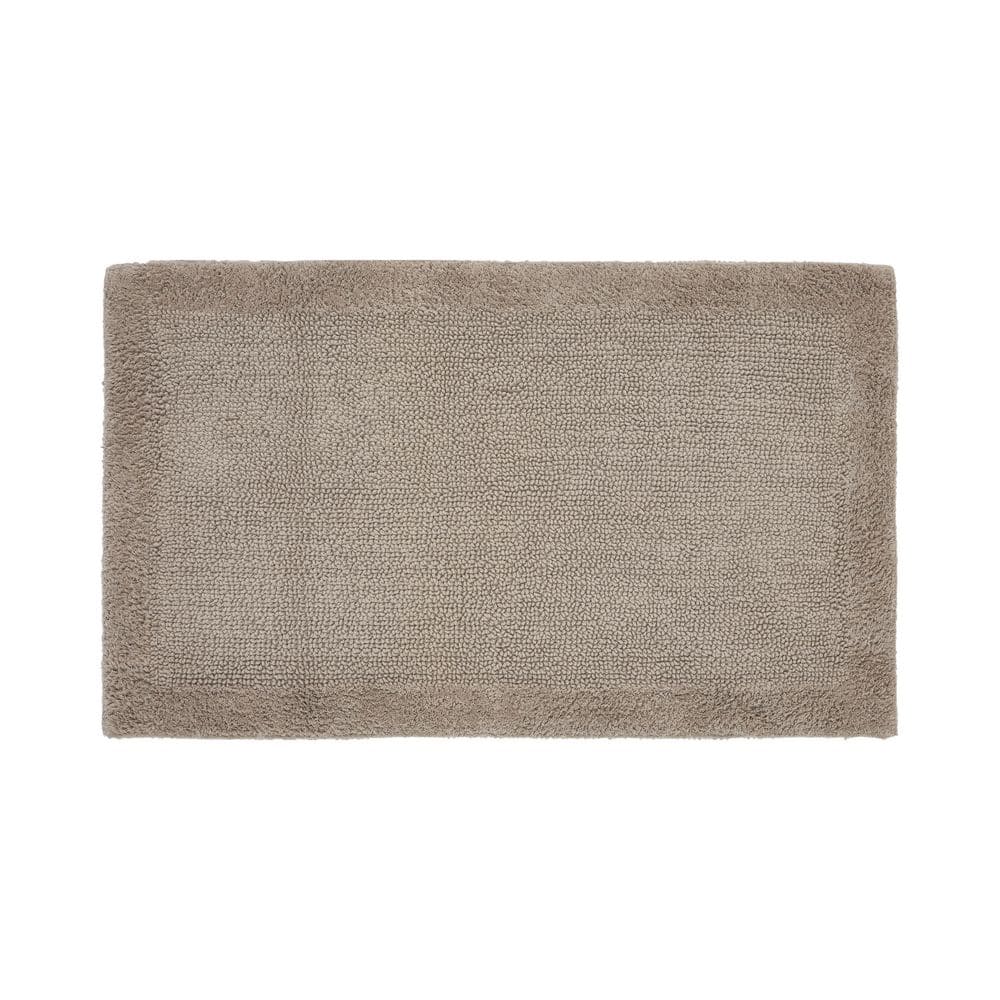 Better Trends Edge Collection 24 In X 40 In Brown 100 Cotton   Sand Better Trends Bathroom Rugs Bath Mats Baeg2440sd 64 1000 