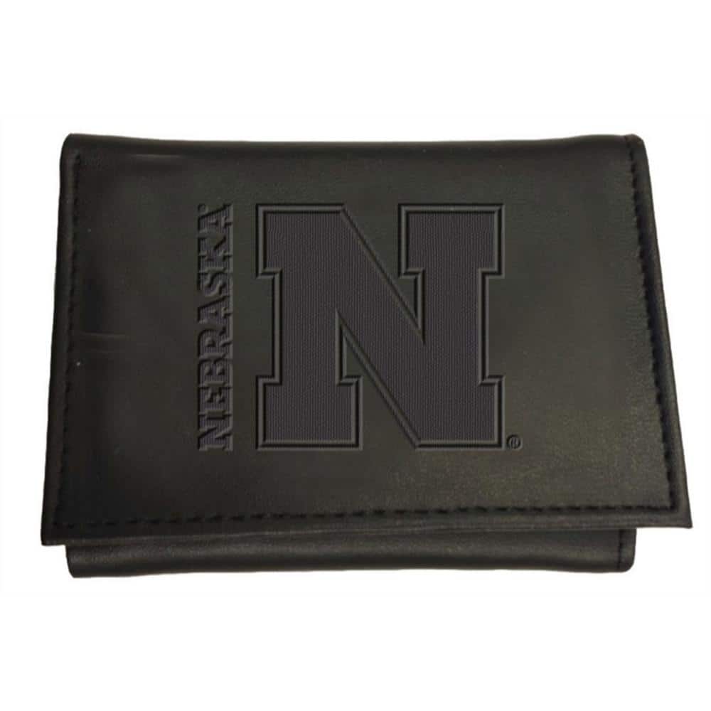 Team Sports America University of Nebraska NCAA Leather Tri-Fold Wallet ...