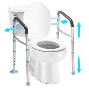 31"L x 25.5"W Toilet Safety Handrail, Heavy Duty Medical Toilet Safety Frame for Elderly Handicap and Disabled