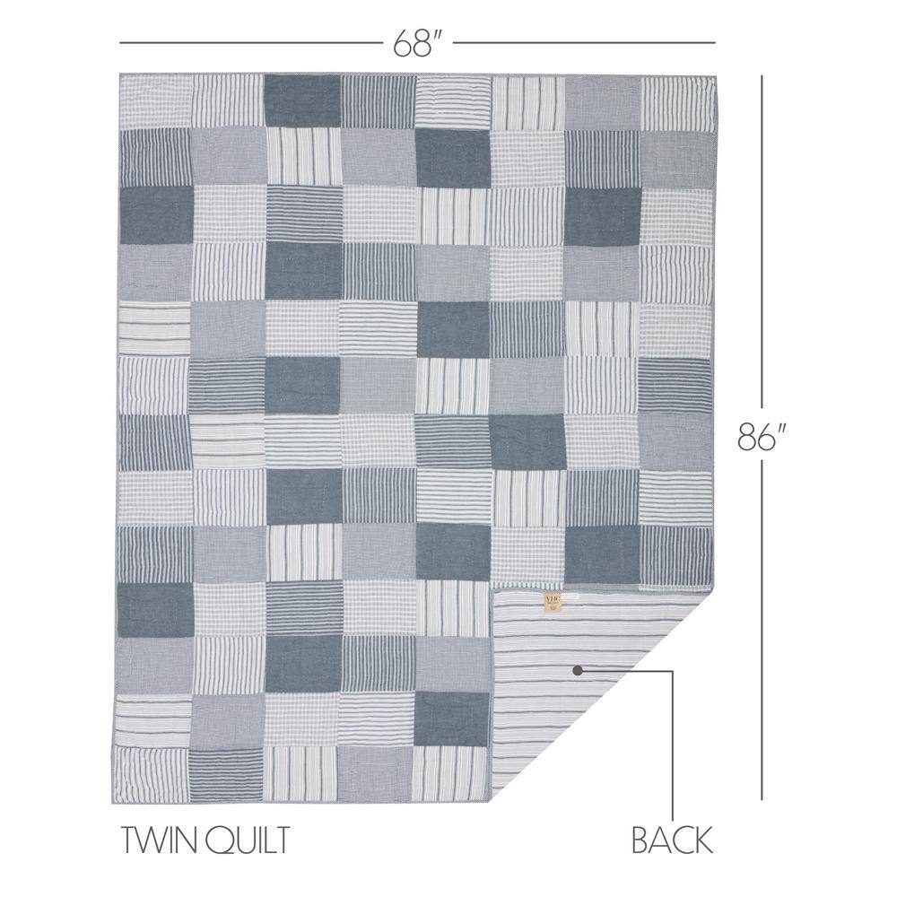 Sawyer Mill Farmhouse / Country Cotton Patchwork Quilt