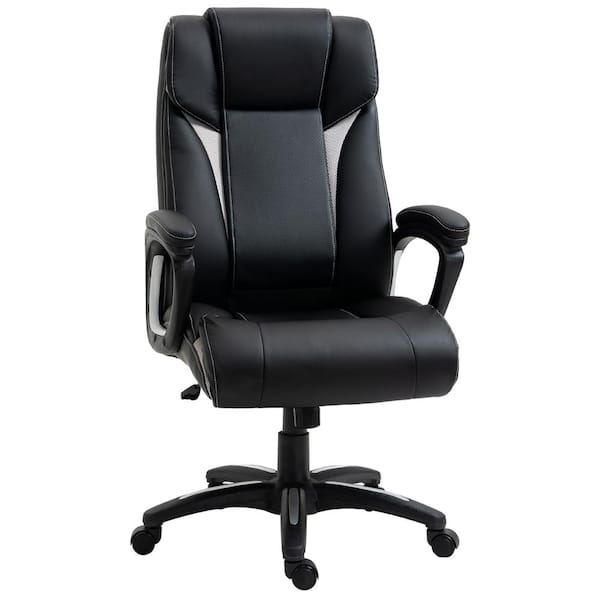 Vinsetto Modern Black Mesh Computer Chair with Back Support 921-249