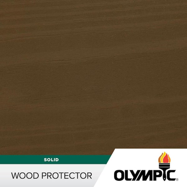Wood Protector 1 gal. SC-1056 Olivewood Exterior Solid Stain Plus Sealer in One