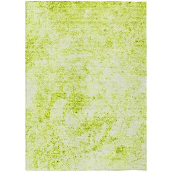 Addison Rugs Chantille ACN553 Aloe 10 ft. x 14 ft. Machine Washable Indoor/Outdoor Geometric Area Rug
