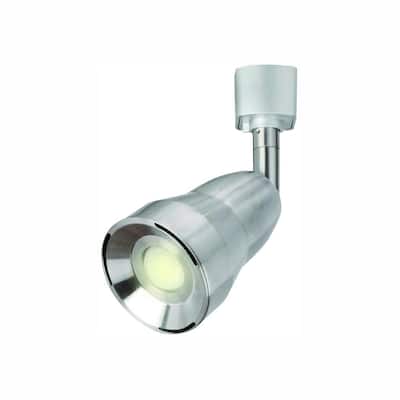 2.8 in. 6-Watt Satin Nickel LED Adjustable Track Lighting Head