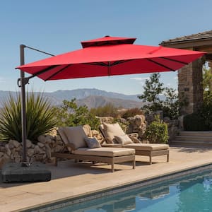 Crestlive Products 10 ft. x 10 ft. Patio Cantilever Umbrella in