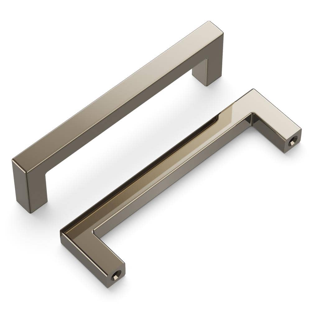 Skylight Collection Pull 3-3/4 in. (96mm) Center to Center Polished Nickel Bar Cabinet Pull (10 Pack) price history on PriceWatchPro