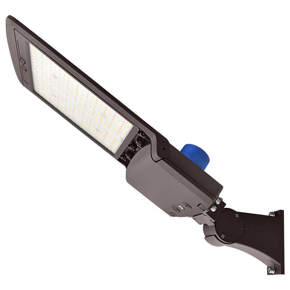 Adjustable LED Shoebox Light, 3CCT, Up to 45900 Lumen, 200/240/300W, Dusk to Dawn Photocell, Dimmable, IP65, DLC Bronze price history on PriceWatchPro