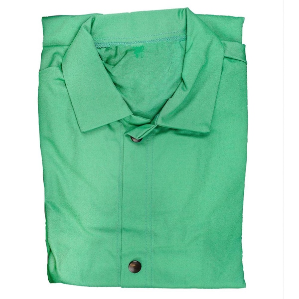 Forney Unisex Large 100% Cotton Weldlite Flame Retardant Welding Jacket