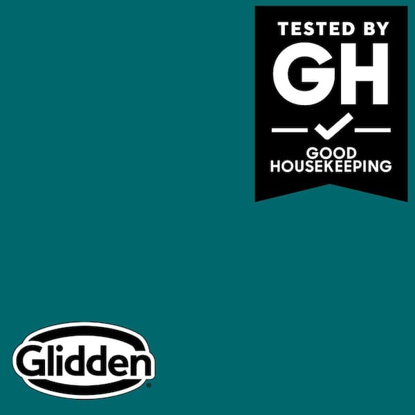Glidden Premium 1 gal. PPG1147-7 Tahitian Treat Satin Interior Latex Paint