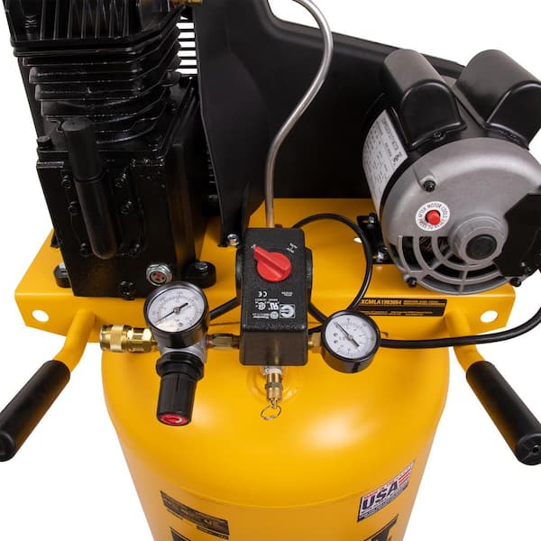 DEWALT 30 Gal. Portable Vertical Electric Air Compressor DXCMLA1983054 The Home Depot