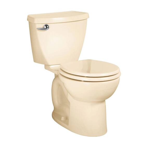 American Standard Cadet 3 2-Piece 1.6 GPF Round Toilet in Bone-DISCONTINUED