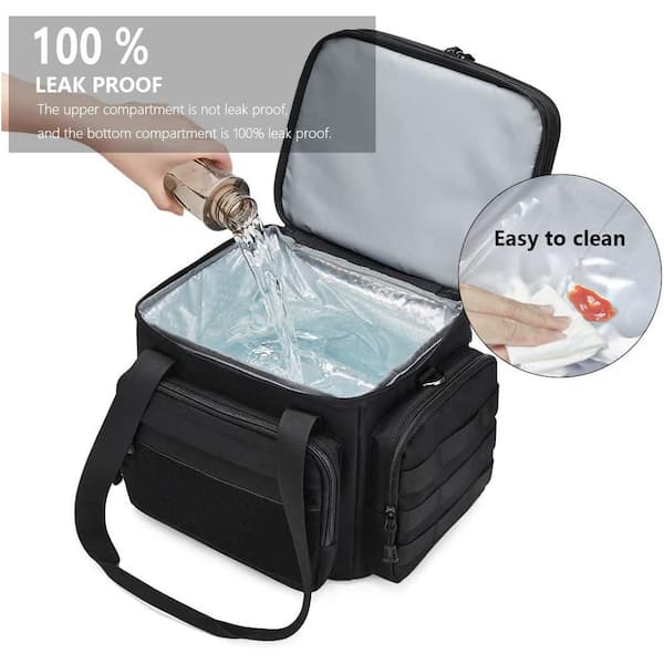 Misopily 16 qt. Insulated Tactical Lunch Box for Men with