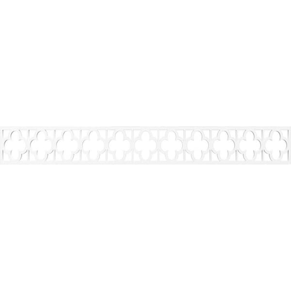 Ekena Millwork Woodall Fretwork 0.375 in. D x 46.5 in. W x 6 in. L PVC Panel Molding