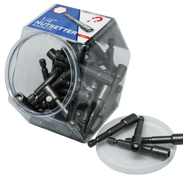 Mayhew 1/4 in. x 2-9/16 L Magnetic Nutsetter (50-Pack)