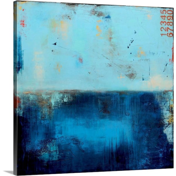 "Blue Velvet" by Erin Ashley Canvas Wall Art