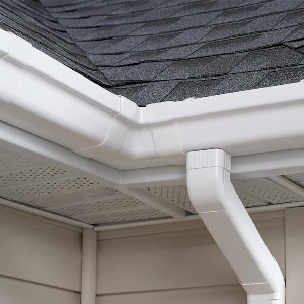 How To Install Vinyl Gutters From Home Depot : Osi 5 Fl Oz Clear ...