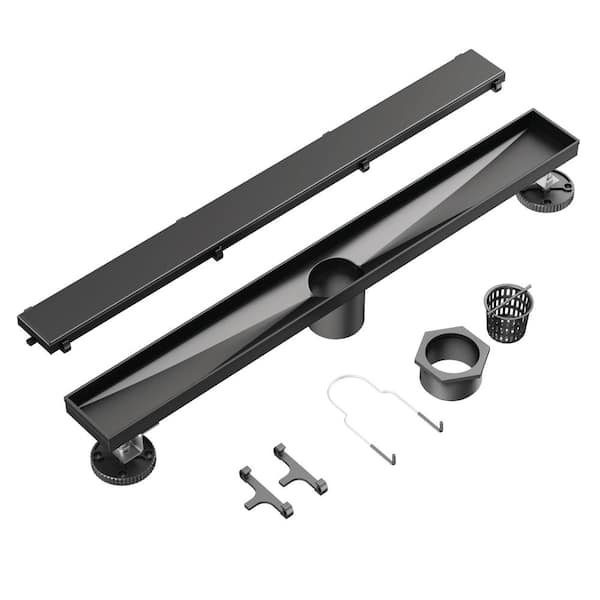 Neodrain 24 in. Stainless Steel Linear Shower Drain with Tile-In