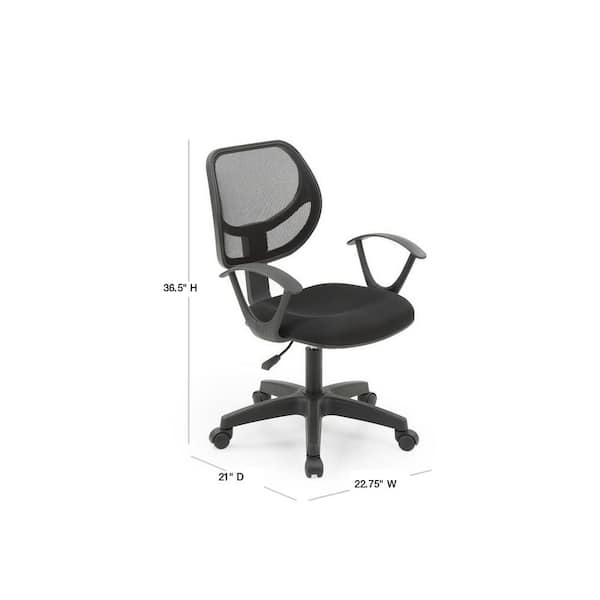 hodedah mesh back office chair