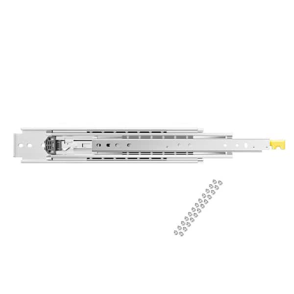 metal dresser drawer slides Numhew 10-Pair 22 in. Soft Close Drawer Slides, Heavy Duty Side Mount Dresser Cabinet Rails, Kitchen Cabinet Drawer Runners