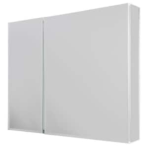 30 in. W x 26 in. H Rectangular Medicine Cabinet with Mirror