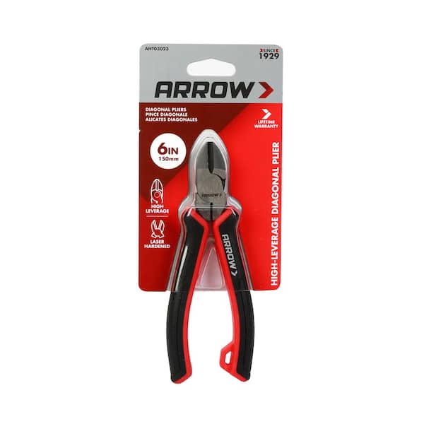 Arrow Fastener 6in. Diagonal Cutting Plier AHT03023 - The Home Depot