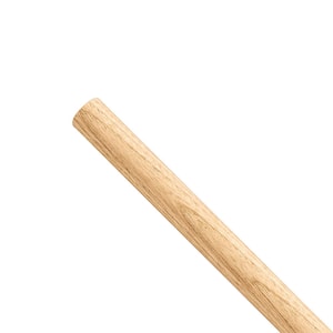 Hardwood Round Dowel - 36 in. x 1.125 in. - Sanded and Ready for Finishing - Versatile Wooden Rod for DIY Home Projects