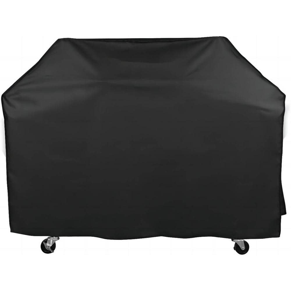 Garrison Waterproof 4-Burner Grill Cover, 65 in. L x 25 in. D x 44.5 in. H,  Medium, Heather Gray