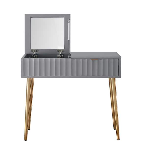 light grey gloss dressing table