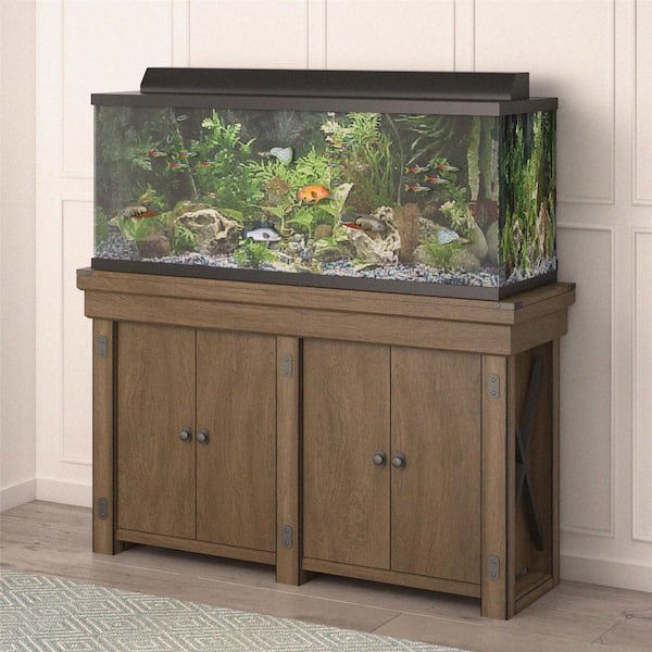 Imagitarium Faux Woodgrain Fish Tank Stand Up to 55 Gal.