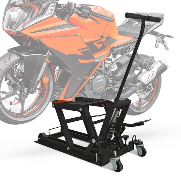 Flynama Hydraulic Motorcycle Lift Jack, 1500 LBS Capacity, ATV