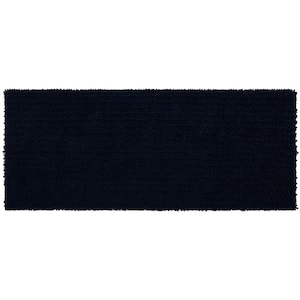 Metaphor Indigo 24 in. x 60 in. Micro Denier Polyester Bath Mat