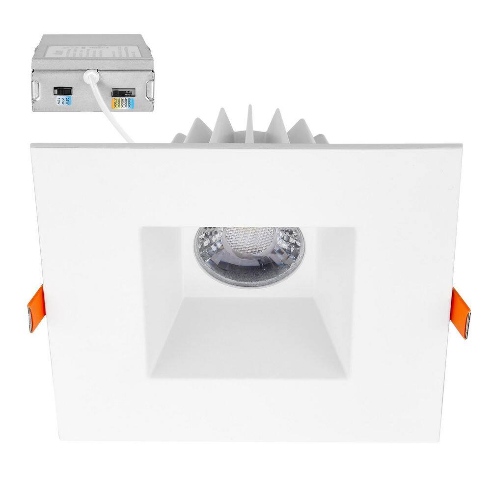 6 in. Recessed Commercial Anti-Glare LED Square Downlight, Selectable Color Temperature / Wattage, up to 2300 Lumens price history on PriceWatchPro