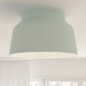 Cranbrook 11.5 in. 1 Light Mint Flush Mount Kitchen Light