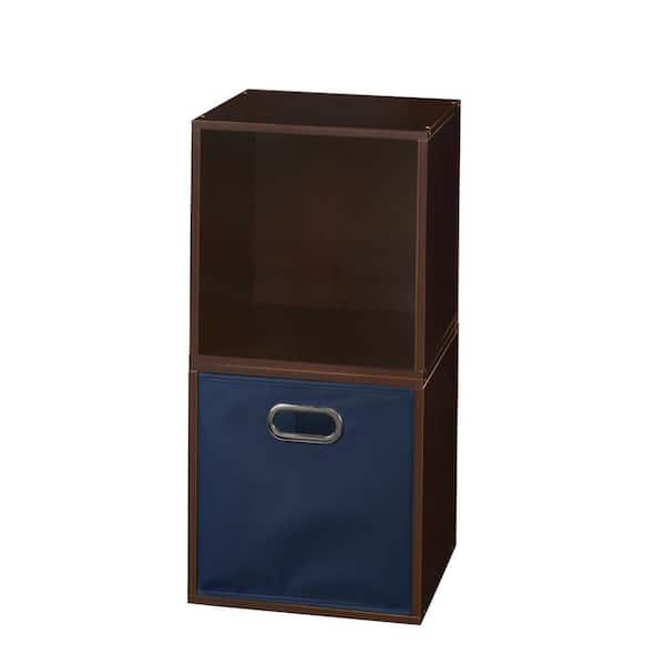 Regency 26 in. H x 13 in. W x 13 in. D Brown Wood 3-Cube Organizer