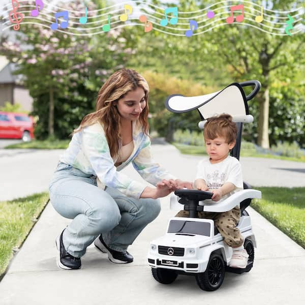 Licensed Mercedes Benz Sliding Ride On Push Car outlets for 1-3 Years Toddlers