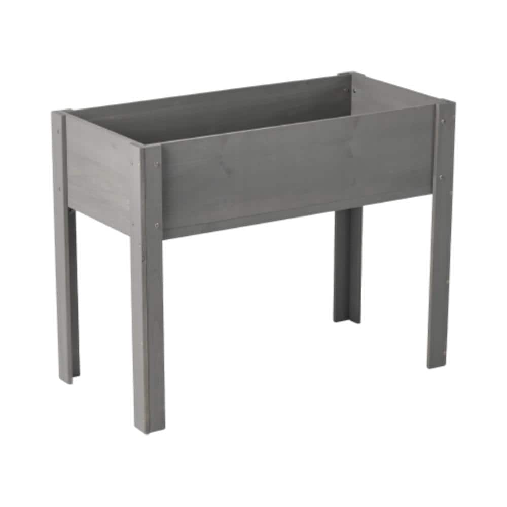 48x24x30 inch Raised Garden Bed with Legs, Elevated Wooden Planter Box for Flowers Fruits Vegetable, Brown price history on PriceWatchPro