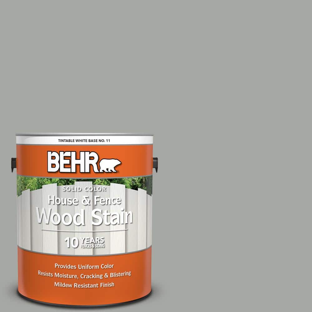 1 gal. #SC-149 Light Lead Solid Color House and Fence Exterior Wood Stain