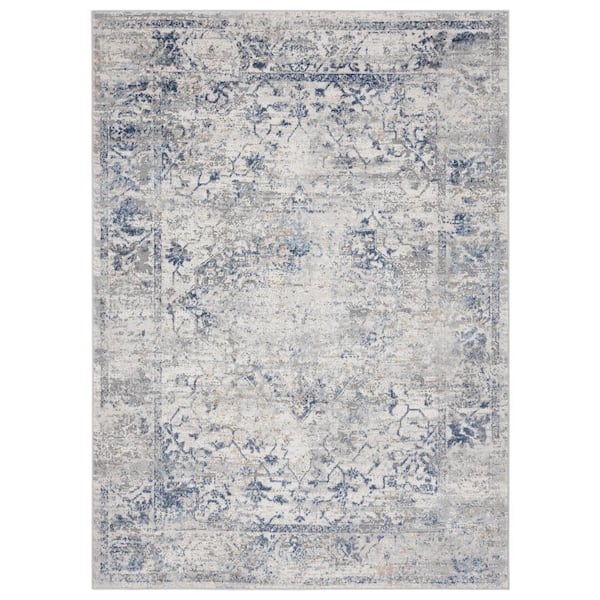 Austin Clark Blue 5 ft. 3 in. x 7 ft. 2 in. Area Rug