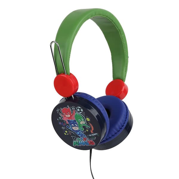 PJ Masks High Quality Green Wired Over The Ear Headphones