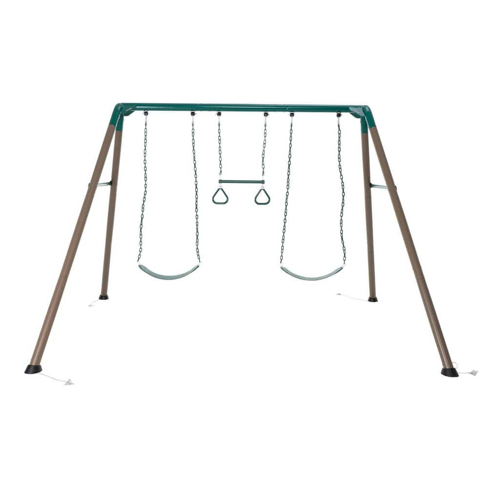 Lifetime Kids 7 ft. Metal Swing Set