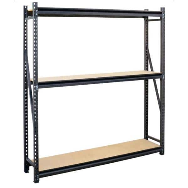 Storage Concepts Black 3 Tier Heavy, Home Depot Garage Storage Shelves