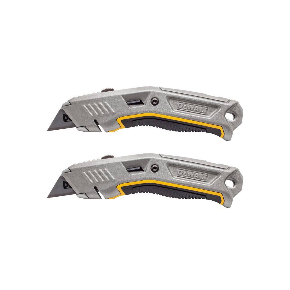 DEWALT Metal Utility Knife (2Pack) DWHT80697D The Home Depot