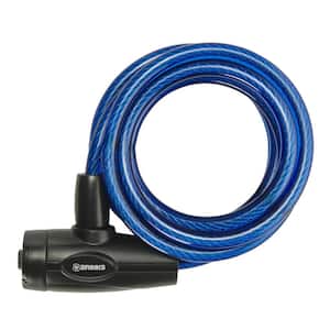 HOJLKLD 4-Digit Combination Cable Lock Set — 3 Steel Cables For Bikes, Cabinets, Gates, & More