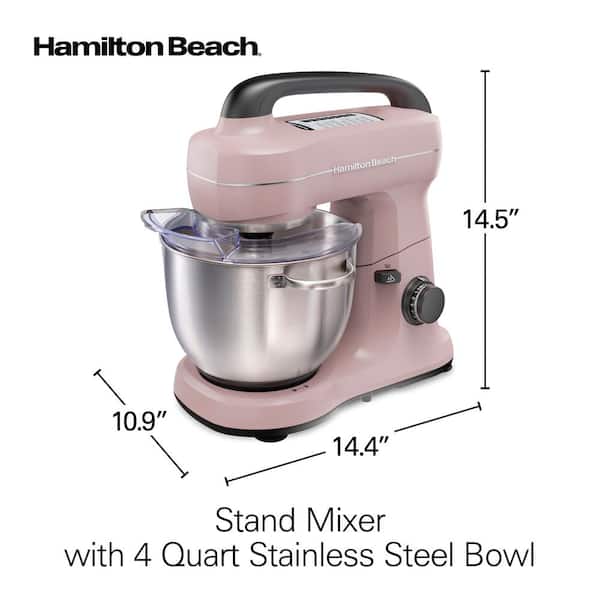 Stand Mixer Bowl Pack - Set of 2 (1 Bowl with Handle) - Fits 3.5