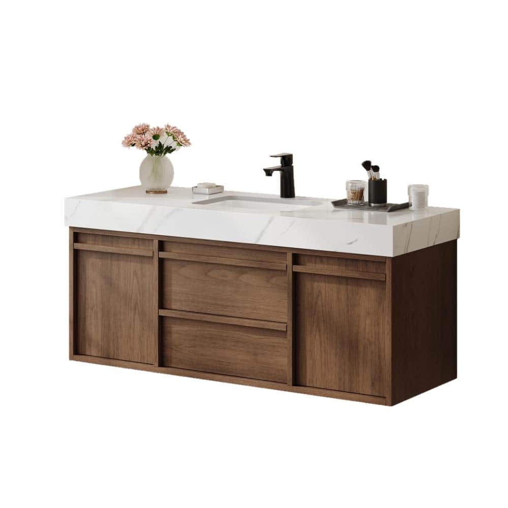 48 in. Bathroom Vanity with Cabinet, Solid Wood Storage Vanity price history on PriceWatchPro