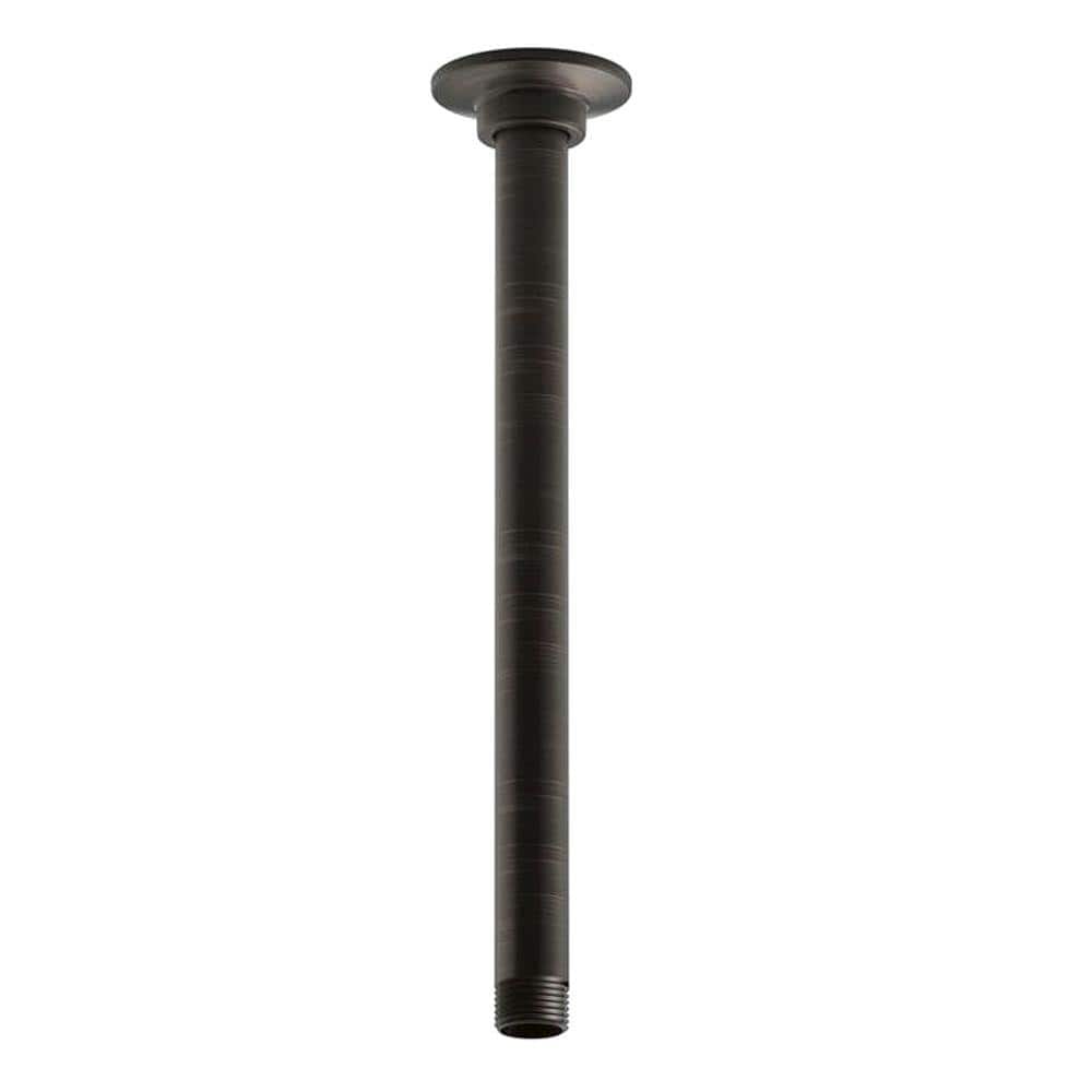 KOHLER 12 in. Ceiling Mount Shower Arm in OilRubbed Bronze K73922BZ