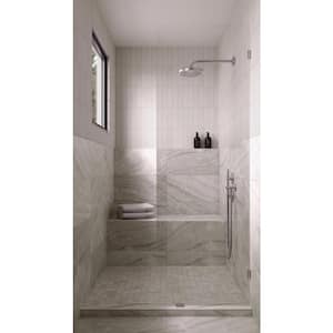 Gemma Square 2 in. x 2 in. Polished White Onyx Porcelain Mosaic Tile (5 sq. ft./Case)