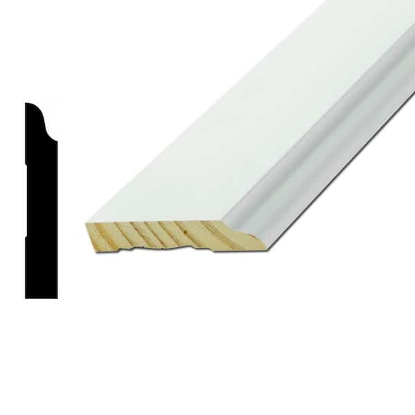 American Wood Moulding WM663 9/16 in. x 3-1/4 in. Pine Base Moulding