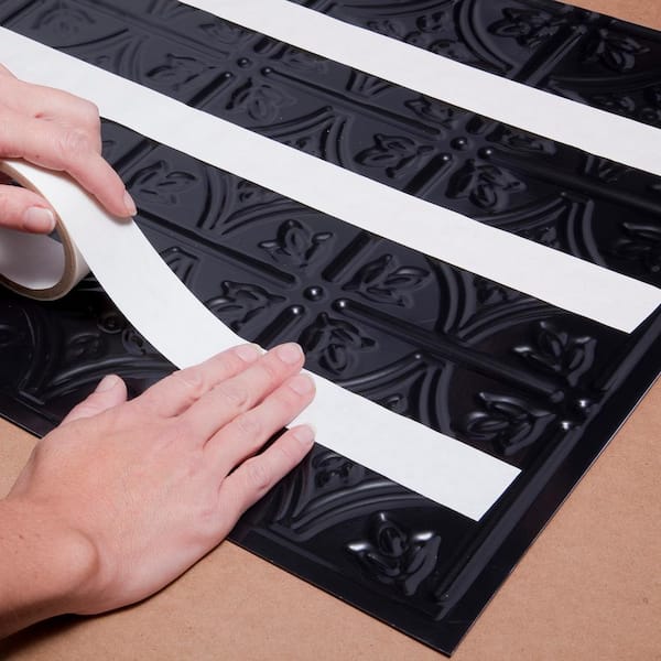 4 Pvc Decorative Backsplash Panel, Faux Tin Backsplash Tiles Home Depot