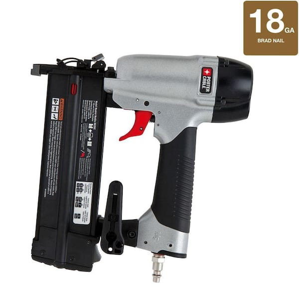 Reviews For Porter Cable 18 Gauge Pneumatic Brad Nailer Kit With Bonus Pneumatic 16 Gauge 2 1 2 In Nailer Kit Bn200cfn250c The Home Depot